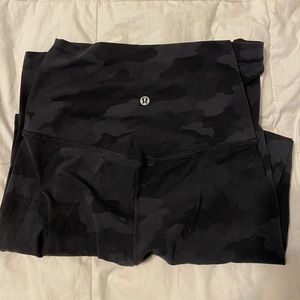 Lululemon deep coal align leggings, size 2, 28” inseam  Price negotiable